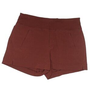 Athleta Trekkie North Short Burgundy Size 10